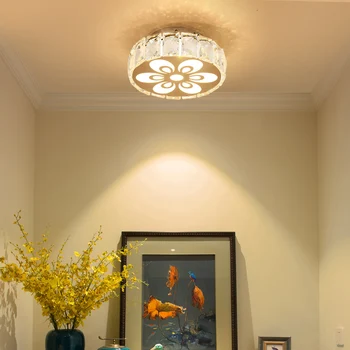 IWHD Crystal Stropné Svietidlá Obývacia Izba Moderné LED Stropné Svietidlo, Spálne, Kuchyne Lampara Techo Domov Svietidlá