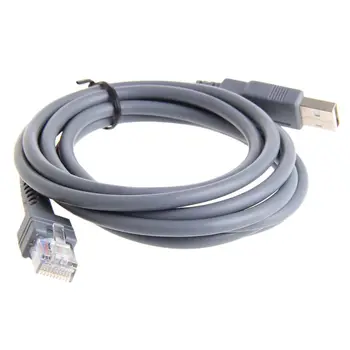9 FT USB Dátový Kábel pre Symbol Čiarových kódov LS1203 LS2208 LS4208 DS3407 DS3408