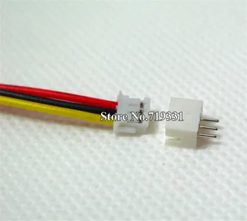 100set JST 2.0 mm 2.0 2/3/4/5/6 pin Female Konektor a Samec konektor s Káblom Drôt Každý 20sets