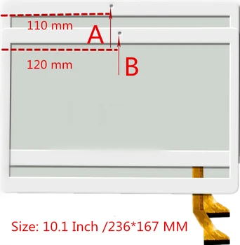 10.1 palcový dotykový displej S/N MJK-1133-FPC Kapacitný dotykový displej panel opravu, náhradné diely doprava zadarmo