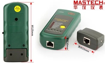 Mastech MS6811 Ručné Sieťový Kábel Tester Line Sledovanie UTP a STP wirer Tester Meter