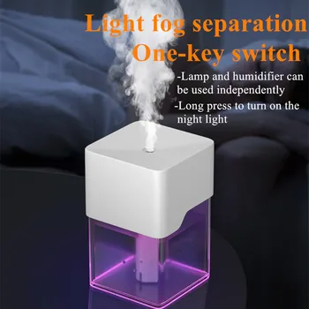 220ML Zvlhčovač Vzduchu Ventilátor Arómu esenciálneho Oleja Difúzor USB Konektor s LED Nočné Lampy, Mini pre Domáce Spa Auto Hmlu Aromaterapia