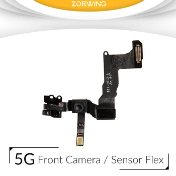 1 KS Pre iPhone 5, 5G Predná Kamera so snímačom Flex Kábel Náhradné diely Mobilný telefón flex kábel Pásky s vysokou kvalitou