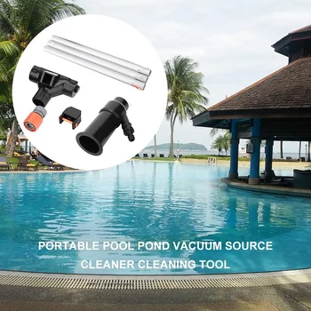 Bazén Vysávač 5 Rod Segment Sacia Konektor Prívodu Prenosné Vymeniteľné Cleaning Tool