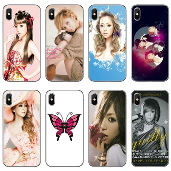 Japonský Ayumi Hamasaki slim TPU Mäkké Príslušenstvo kryt telefónu puzdro Pre Apple iPhone X XR XS Max 8 7 6 6 plus SE 5s 5c 5 4s 4