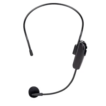 FM Headset Mikrofón Profesionálne Bezdrôtové Hlava-Nosenie Mic Zosilňovač Hlasu pre Reč Učenie