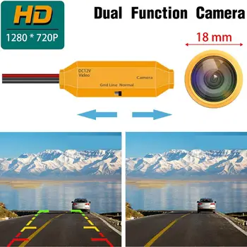 HD 1280x720p parkovacia Kamera pre Hyundai Verna 2018-2019 Cúvaní Záložný Fotoaparát Night Vision Camera Zlatá Kamera