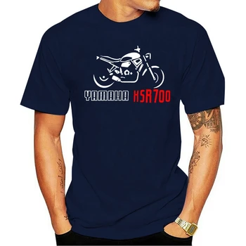 2021 Voľný čas Módne bavlna T-shirtMaglia Na Moto Klasické Japonské Motocykle Fanúšikov XSR 700 XSR700 Maglietta Biker pre Človeka