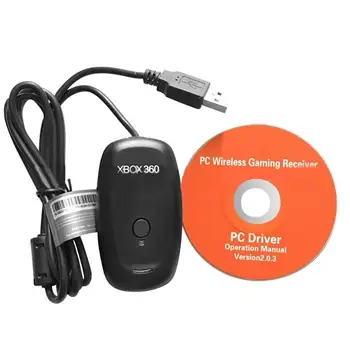 Pre Xbox 360 Wireless Gamepad PC Adaptér USB Prijímač Pre Microsoft Xbox360 Controller Konzoly Podporuje Win7/8/10 Systém