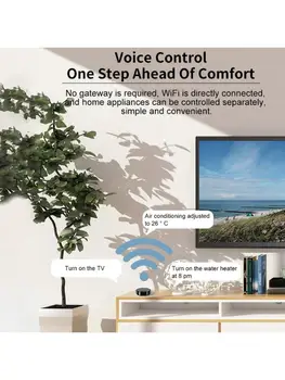 WiFi IR Diaľkové Ovládanie, Podpora Univerzálneho Inteligentného Diaľkového ovládača S Alexa -Domovská stránka Google Voice Control Domov