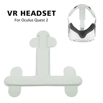 Multifunkčné hlavový most Vankúš VR Headset Pohodlné Hranie PU Sweatproof Proti Poškriabaniu Mäkké Priedušné Pre Oculus Quest 2