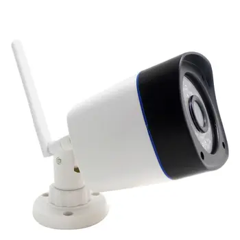 Ip kamera wifi 720p bezdrôtové vonkajšie vodotesný, odolný proti poveternostným vplyvom kamerový bezpečnostný podpora micro sd záznam ipcam systém wi-fi cam domov