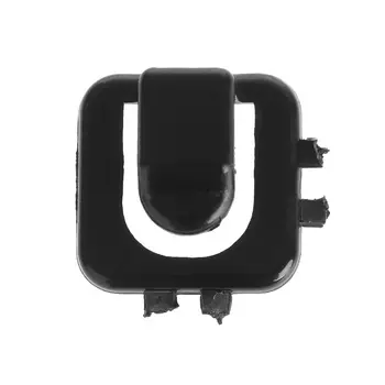 18Pcs samolepiace Drôt Kravatu Prípojný Kábel Upevnite Klip Auta, USB Kábel, Nálepka Pevné Biela/Čierna farba