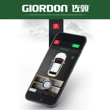 Mobilný telefón manuálne ovládanie auta shake prepínač lock mobilný telefón na diaľkový štart s tlačidlo štart vibrácií budíka funkcia budíka