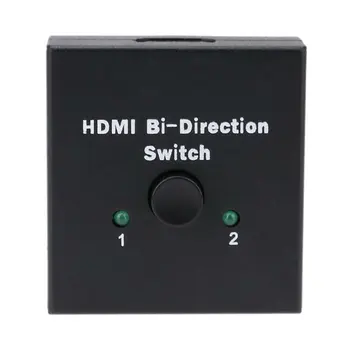 Nádherne Navrhnuté Odolné 1x2 HDCP 3D 4K UHD Bi Smer HDMI 2.0 Prepínač Prepínač Splitter Hub Výber