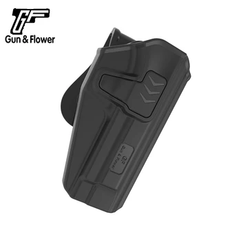 Zbraň&Kvet Beretta 92FS Index Uvoľnite Prst Plastový Držiak Pištole s 360° Uchovávanie Roto
