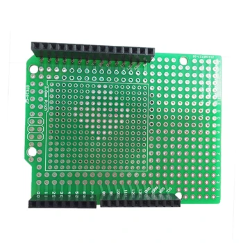 Prototyp PCB pre Arduino UNO R3 Štít Rady urob si sám, Combo 2 mm + 2.54 mm Ihrisku
