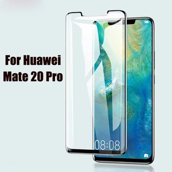 9D Zakrivené Tvrdeného Skla Pre Huawei Mate 20 Pro P30 Pro Screen Protector Plný Kryt Na Huawei P30 Pro Ochranné Sklo