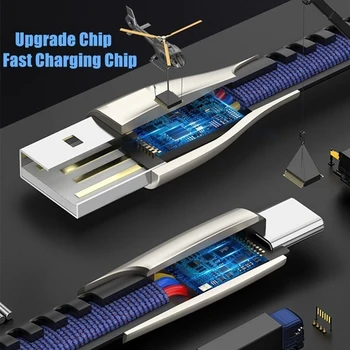 5A USB Typu C Kábel Pre Huawei Mate 30 20 Pro P20 P30 Lite Samsung S10 S20 Plus Supercharge USB Rýchle Nabíjanie Kábel Typ-C Kábel