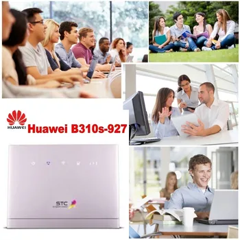 Veľa 100ks Odomknutý Huawei B310s-927 4G bezdrôtová brána 4G LTE CPE 150mbps plus 2ks anténa + 2KS ANTÉNA