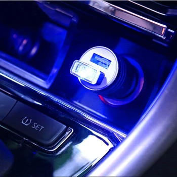 Auto Univerzálny USB LED Dekoratívne Svetlo Auto Diely pre hyundai getz škoda octavia a7 mitsubishi sportback outlander PRE toyota