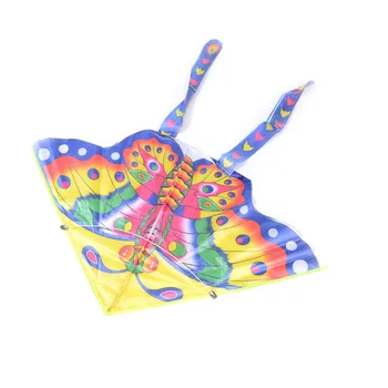 1Pcs Tradičné Motýľ Kite Stredné Farebný Motýľ Štýly Skladacia Kite Rekreačné Vonkajšie Hračky Pre Deti Náhodné 50 cm