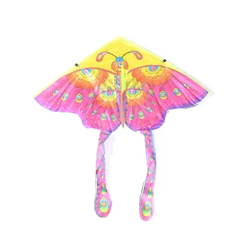 1Pcs Tradičné Motýľ Kite Stredné Farebný Motýľ Štýly Skladacia Kite Rekreačné Vonkajšie Hračky Pre Deti Náhodné 50 cm