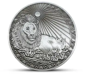 Drop Shiping 12 Súhvezdí Leva So Suvenírmi Mince Západnej Astrológia Plastický Zberateľskú Pamätné Mince Dovolenku Dary