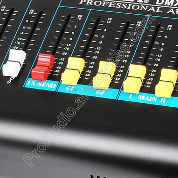 Pro 2800W Vysoký Výkon Zosilňovač + 8 Channel Mixing Console Mixér V jednom funkcie - Dokonalé fáze studio riešenie