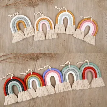 Nordic Detská Izba Rainbow Závesné Dekorácie Rainbow Stene Visí Dekor Škandinávske Deti Miestnosti Dekorácie Príslušenstvo Izba Dekor