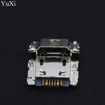 YuXi 10PCS Pre Samsung Galaxy J3 J320F J1 J100F J100H J5 J500 USB Nabíjací Port Konektor Konektor Jack Zásuvka Dock Opravy Časť
