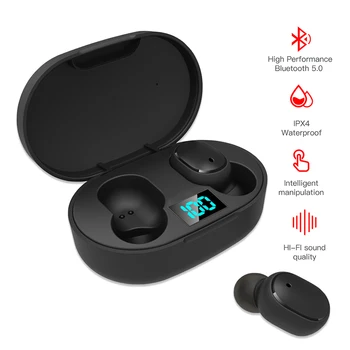 Bezdrôtový Bluetooth 5.0 Slúchadlá Touch Control HD Stereo Slúchadlá Športové Vodotesné Slúchadlá Slúchadlá Pre iPhone Xiao Samsung