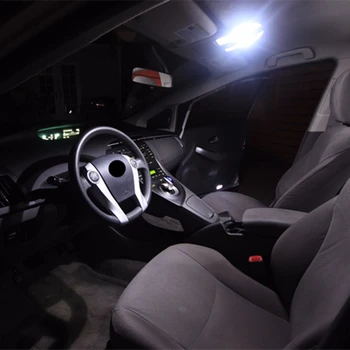 Shinman 9x bezchybné čítanie dverí osvetlenie Interiéru Biele LED Svetlo Balík Kit Pre Mitsubishi pajero 2007-príslušenstvo