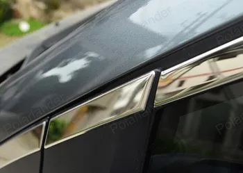 Styling Okno Orezania Dekorácie Pásy Auto Vonkajšie Príslušenstvo Toyota Prado 2010-2013 arogantný Nehrdzavejúcej Ocele