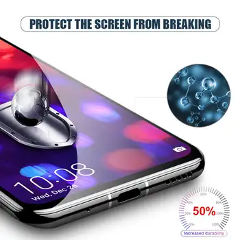 ZLNHIV na tvrdeného skla pre huawei honor 8c 8s 8a pro 8x max smartphone telefón screen protector česť 9x pro ochranný film