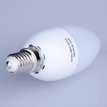 Osvetlenie dekoratívne led lampa chvost krištáľový luster vyhradená 5w E14 3w 220v led sviečka úsporná žiarivka LED dekorácie domov