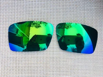 2Pairs 24K Gold & Zelený Polarizované Náhradné Šošovky pre Eyepatch 1&2 slnečné Okuliare