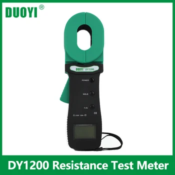 DUOYI DY1200 Odpor Test Meter Priemyselné Zvodový Prúd Testovanie Digitálnych Svorka Uzemnenia Odpor Tester