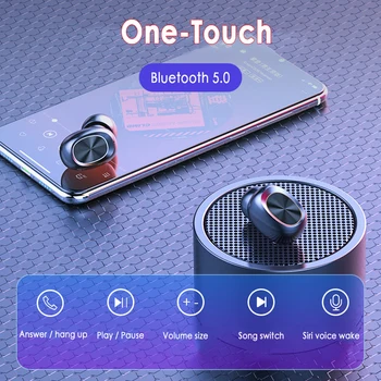 Nové B5 Bluetooth 5.0 TWS Slúchadlo Dotykový Ovládací Stereo Športové Slúchadlá IPX5 Nepremokavé Bezdrôtové Slúchadlá Slúchadlá Slúchadlá