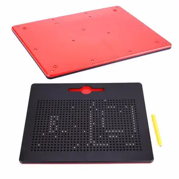 Magnetické Tablet Magnet Pad rysovaciu Dosku Oceľové Guľôčky Stylus Pen Vzdelávania Vzdelávacie Písanie Hračky pre Deti Darček 33.5x25.5cm
