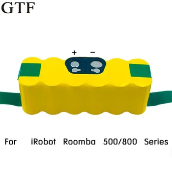 GTF 14,4 V 4500mah NI-MH Nabíjateľná Batéria Pre iRobot Roomba 500 600 700 800 Vysávač Náhradné Akumulátory