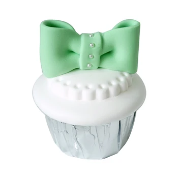 SWEETGO Zelená fondant cupcake umelých falošné hlinené formy zobraziť prípade dekorácie dezert tabuľka tortu obchod Slávnostné & Party Dodávateľov
