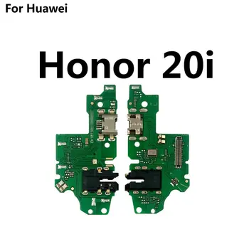 Nabíjačku USB Nabíjací Port Doska S Mikrofónom Flex Kábel, Náhradná Pre Huawei Honor 20 Lite Pro 20i 20S