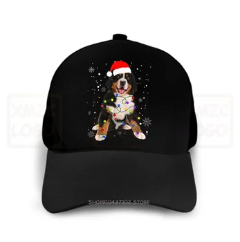 Úradný Bernese Horský Pes, Svetlá, Vianočné Zodpovedajúce Rodiny Baseball Cap
