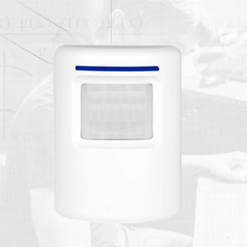 Bezdrôtový Zvonček Infračervený Senzor PIR Detektor Pohybu Vstup Zvonček Alarm s Prijímačom & Vysielač EÚ Plug