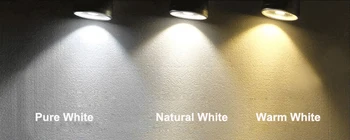 3W/5W/7W LED COB Stropné svietidlo Obrázok Pozornosti Mäkké Rúry Lampa Obývacia Izba Teahouse Strieborná shell