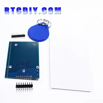 5SET RC522 RFID IC karty poslať S50 Fudan karty, tlačidlo-reťaze zabezpečiť rozvoj kód