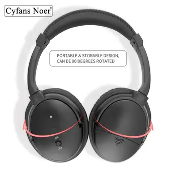 Cyfans Noer Aktívneho rušenia Šumu Multi-Platformové Surround Stero Herné Headset Cez Slúchadlá do Uší s ovládaním Hlasitosti
