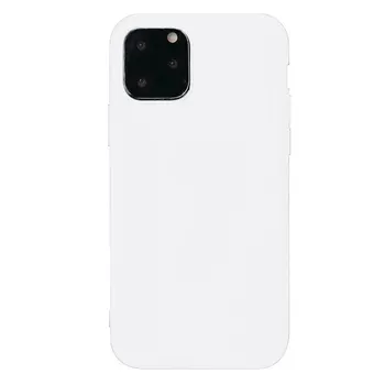 Matné Mäkké Silikónové Telefón Prípade Mobilný Telefón Ochranný Kryt TPU Chránič pre iPhone 11,Minimalistický vzhľad,hladká textúra