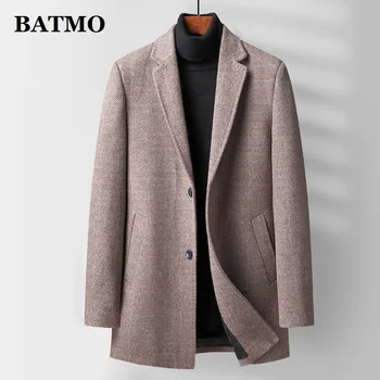 BATMO 2020 nový príchod zimy thicked zákopy srsti mužov,mužov thicked bundy ,plus-veľkosť L-1855 4XL